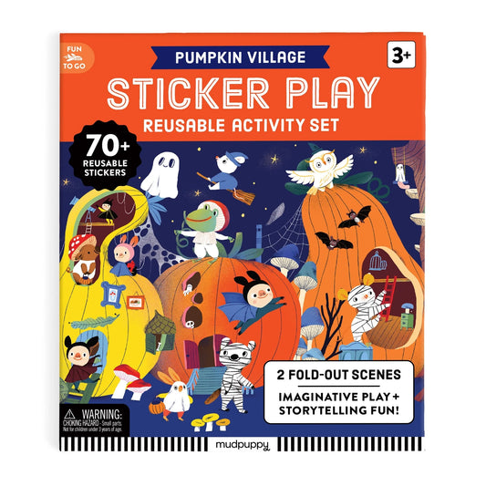 Pumpkin Village Sticker Play Activity Book