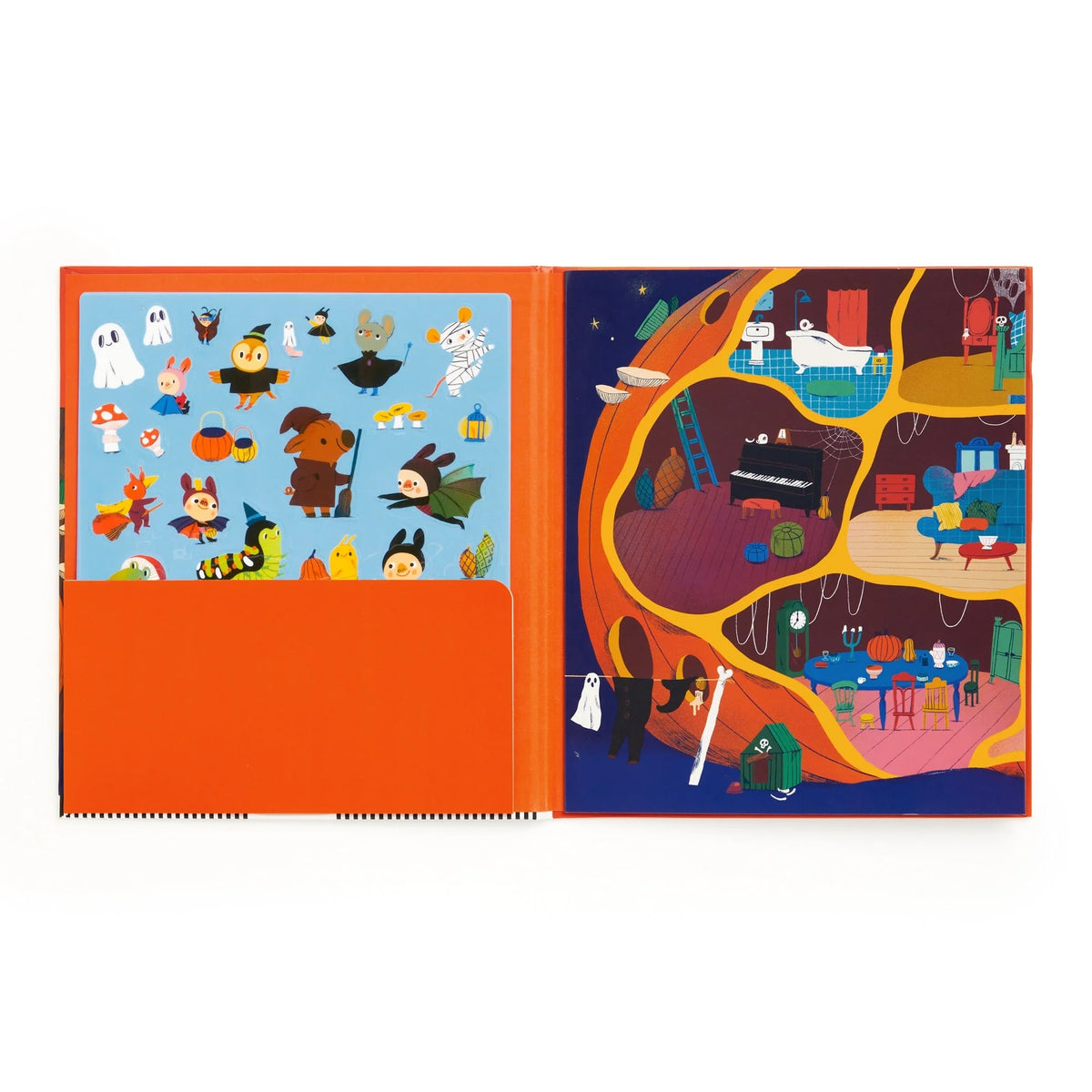 Pumpkin Village Sticker Play Activity Book