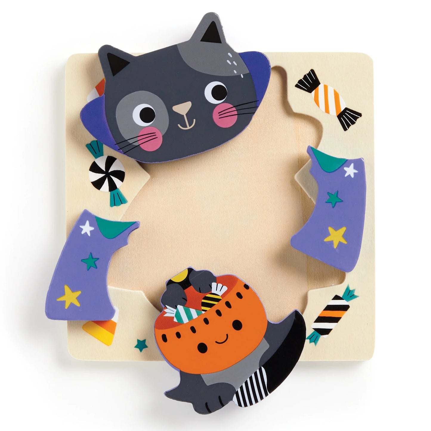 Spooky Friends Wooden Puzzles