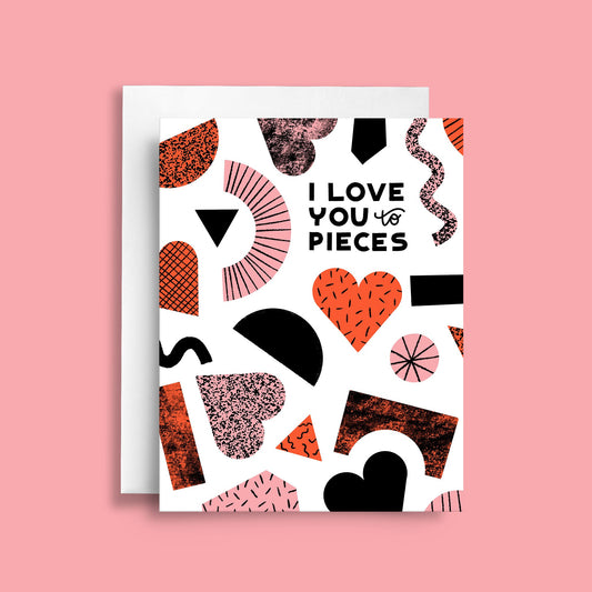 Piece Love Valentine Card