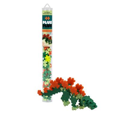 Plus Plus 70 Piece Mini Maker Tubes - Dinosaurs