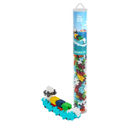 Plus Plus 70 Piece Mini Maker Tubes - Vehicles