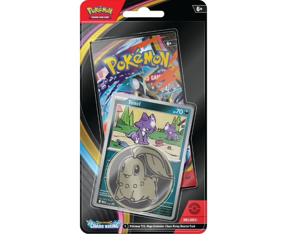 Pokémon TCG: Mega Evolution Chaos Rising Checklane Blister