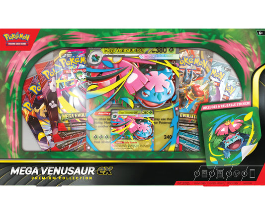 Pokémon Trading Card Game: Mega Venusaur ex Premium Box
