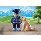 Playmobil 1•2•3 Police Officer with Dog