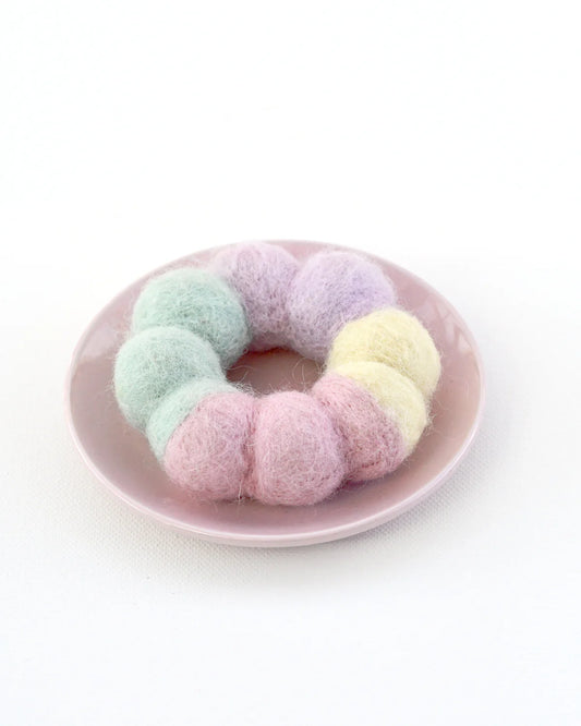 Felt Baked Goods - Pastel Glazed Mochi Donut