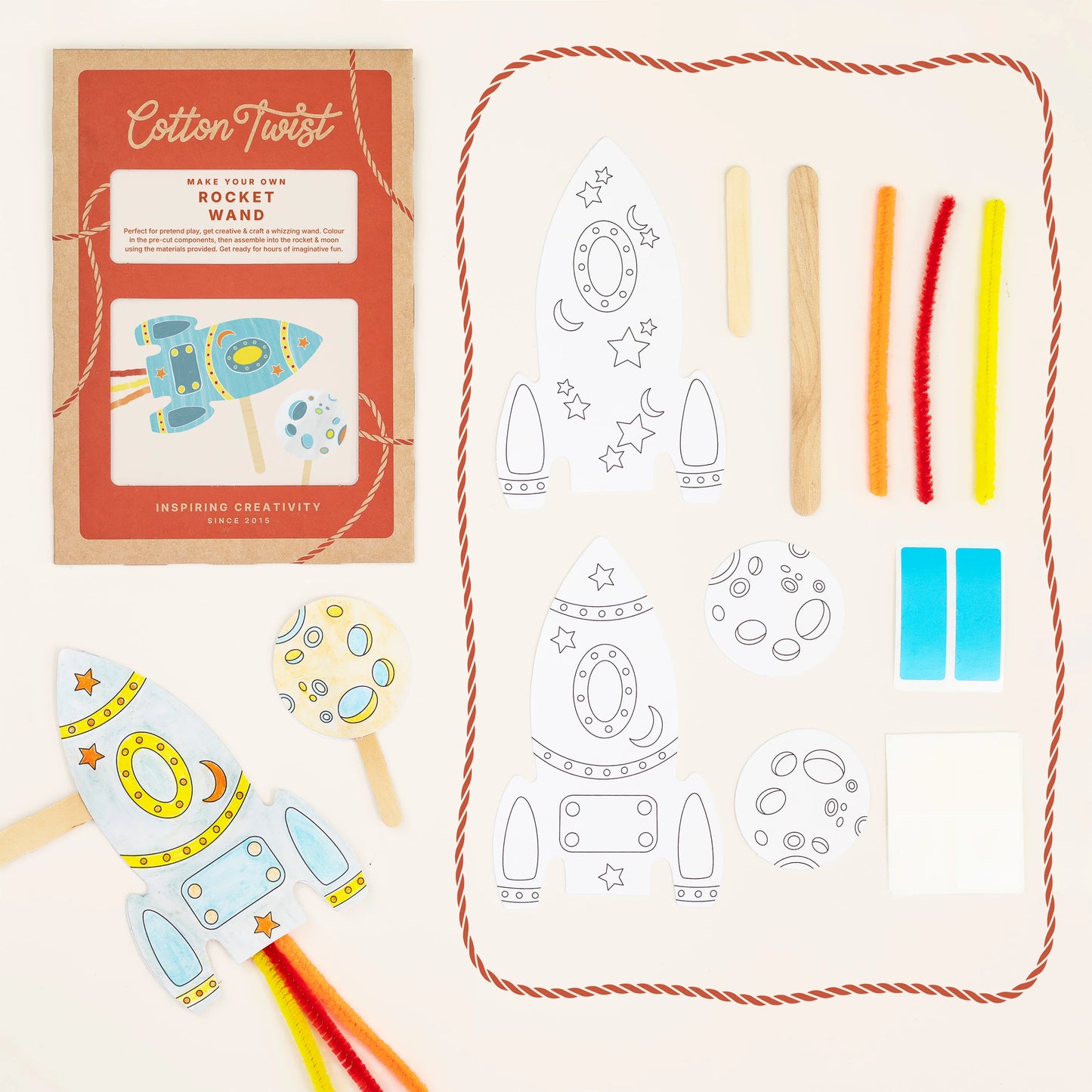 Make Your Own Rocket Wand