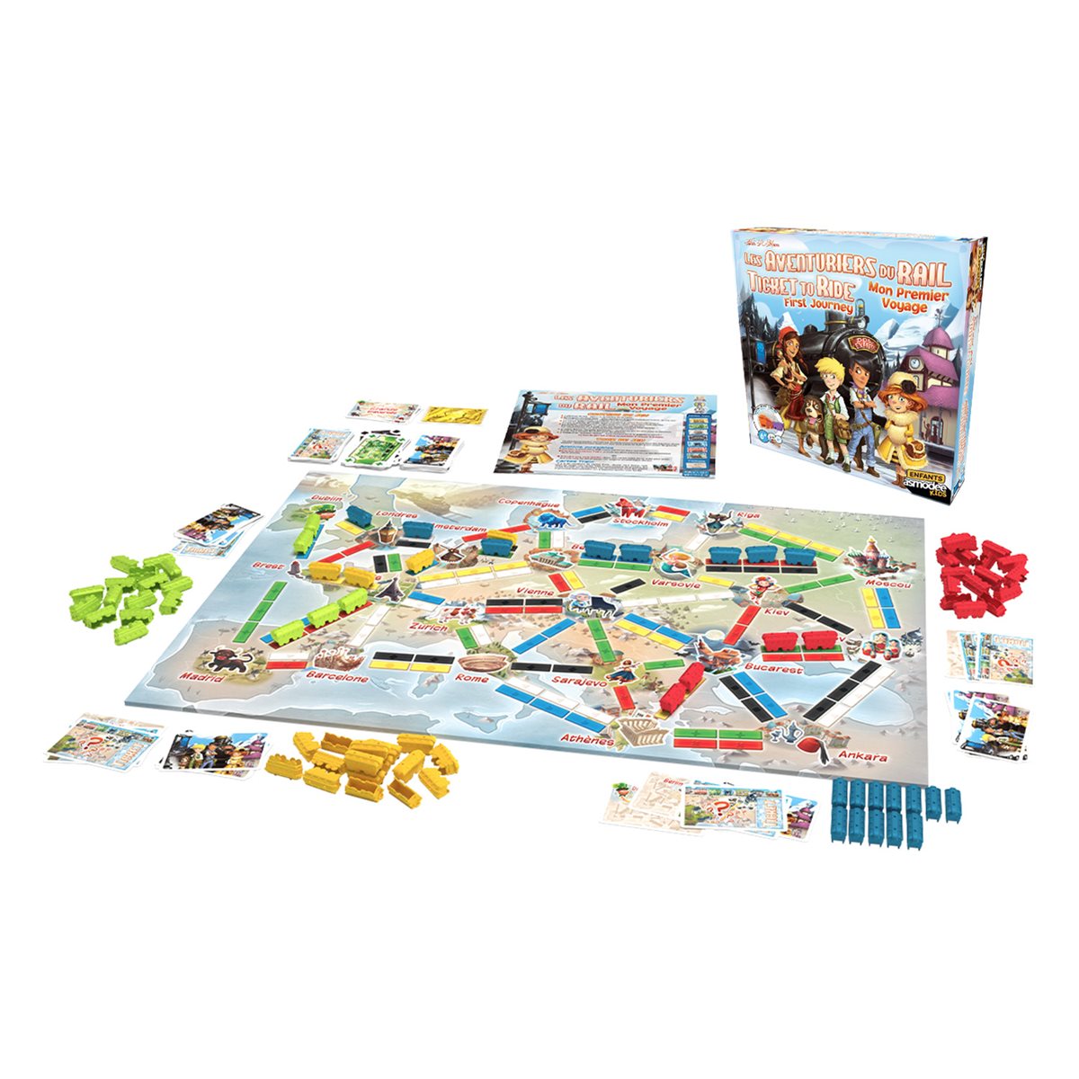 Ticket to Ride First Journey: Europe