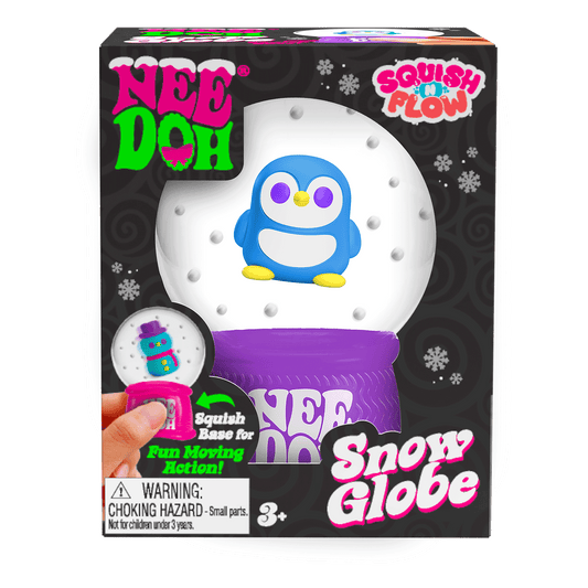 NeeDoh Squish N Flow Snowglobe