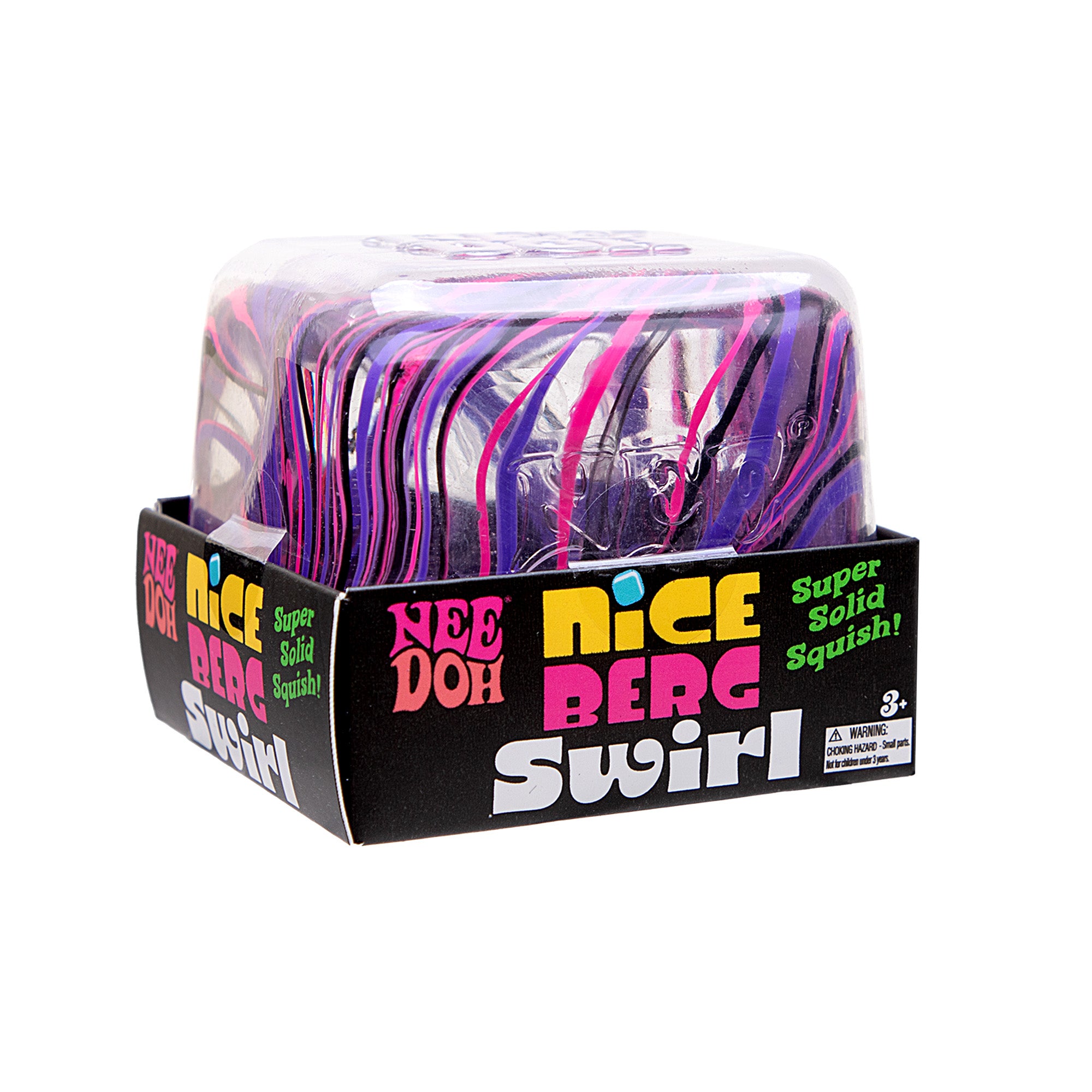 NeeDoh Nice BERG パープル スクイーズトイ Schylling NeeDoh Niceberg Swirl – Cherry Tree Lane Toys