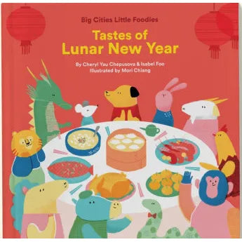 Tastes of Lunar New Year - Hardcover Picture Book