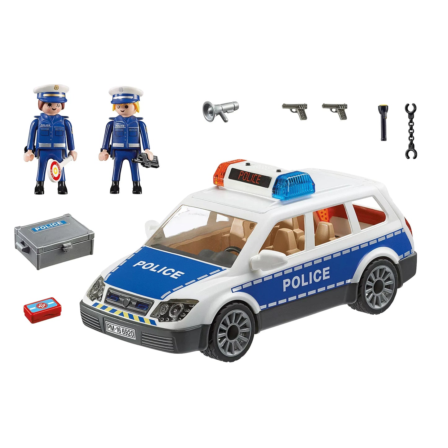 City Action Police Emergency Vehicle