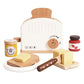 Wooden Pop-Up Toaster & Breakfast Set