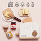 Wooden Pop-Up Toaster & Breakfast Set