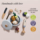 Wooden Soup Set
