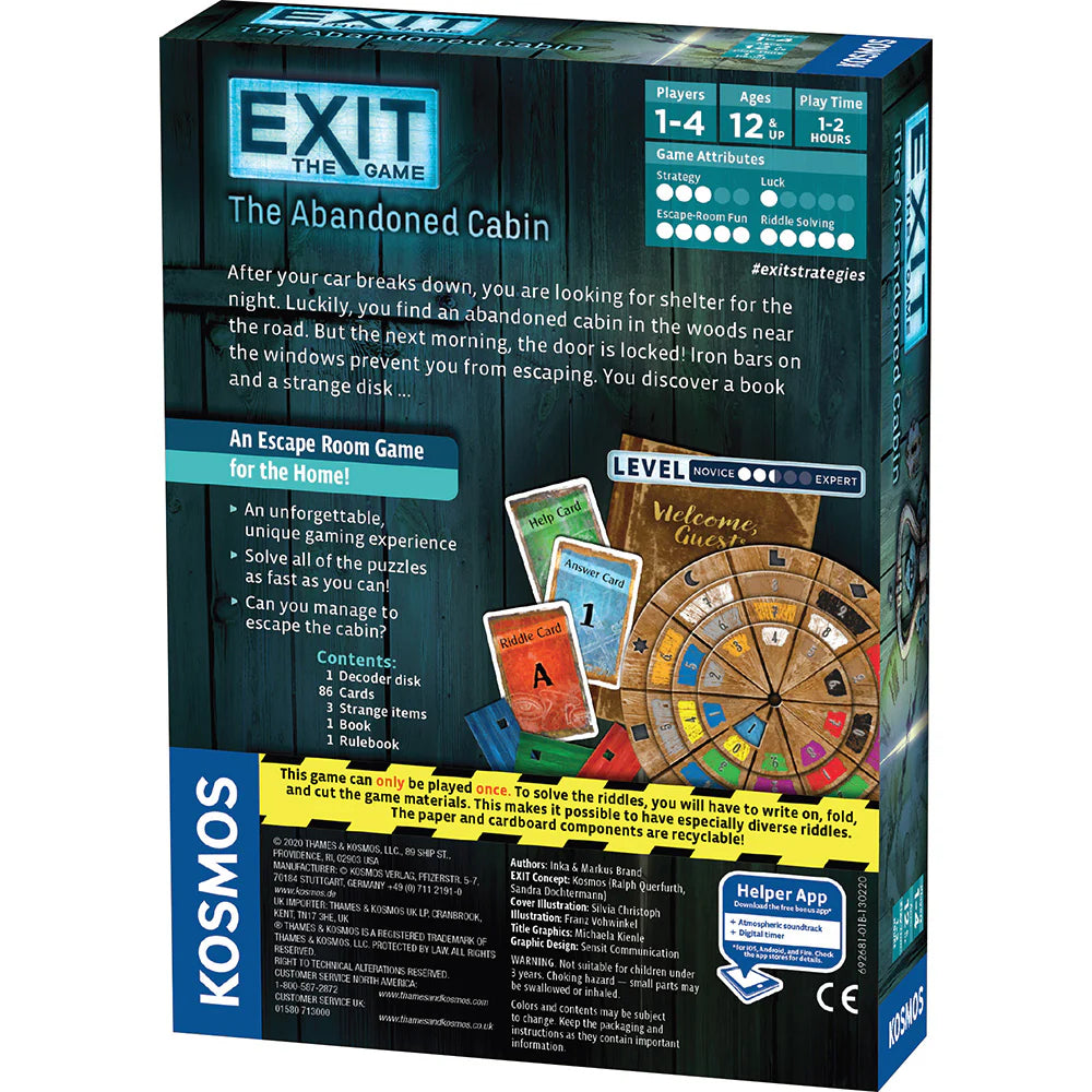 Exit: The Game - The Abandoned Cabin