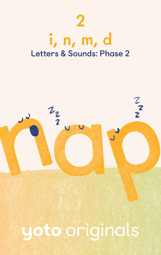 Phonics: Letters and Sounds Phase 2- Yoto Cards