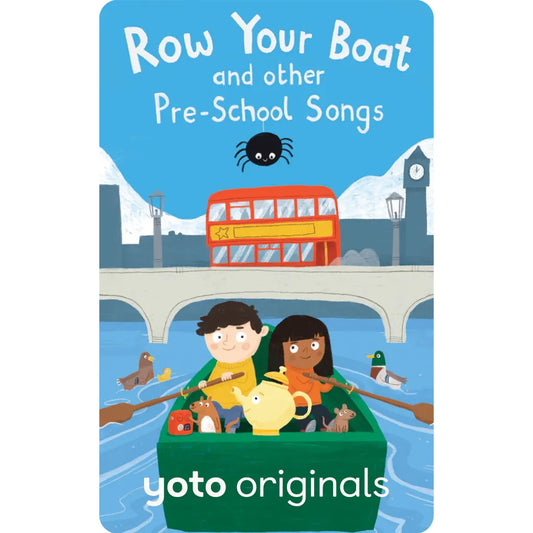Row Your Boat and Other Pre-School Songs - Yoto Card
