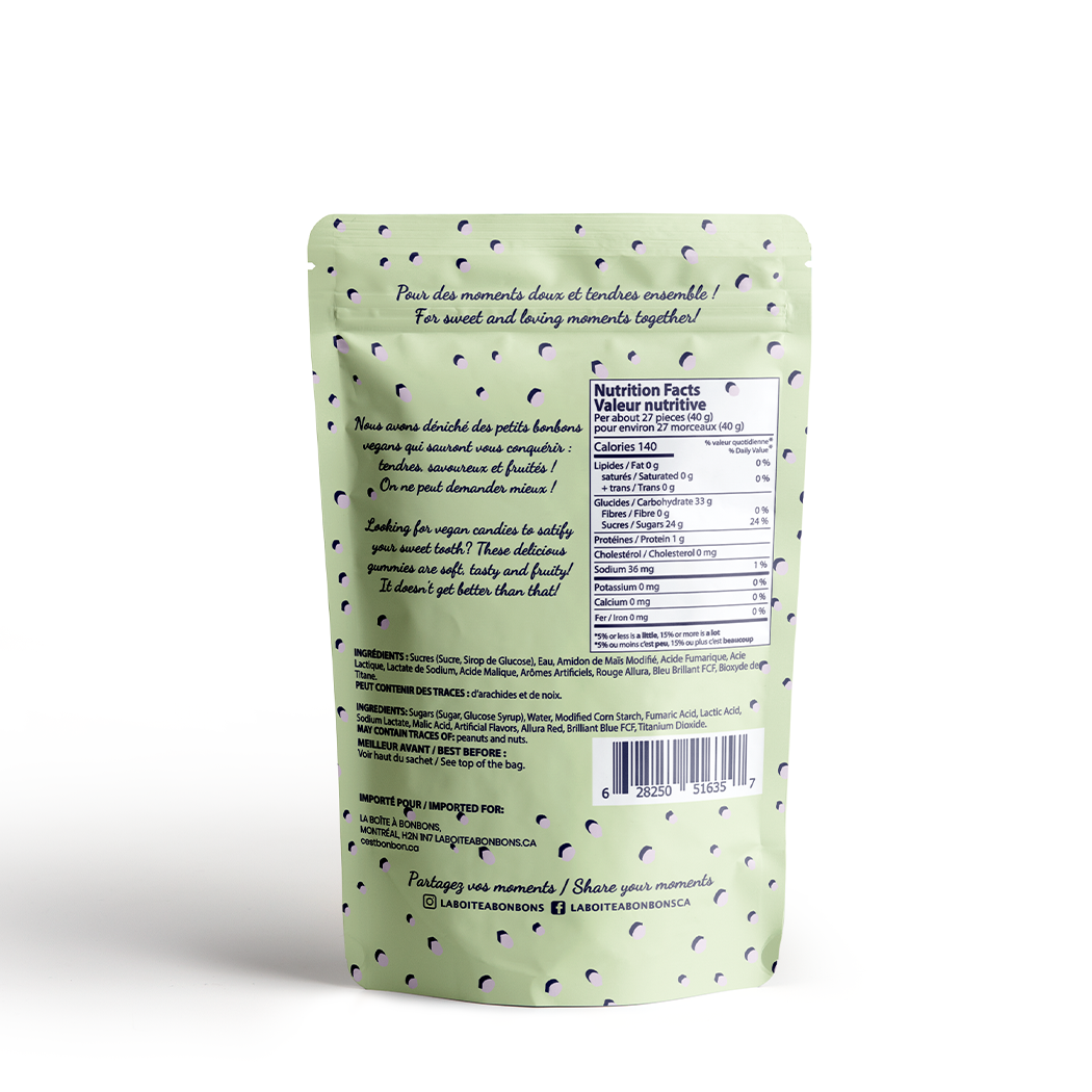 Vegan Bites Gummy Candies