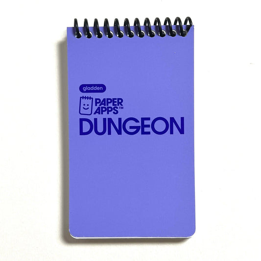 Paper Apps™ DUNGEON  Notebook