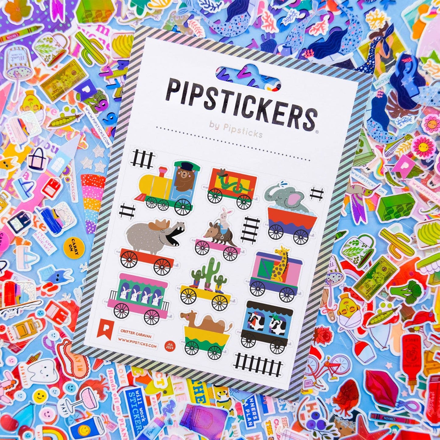 Critter Caravan Stickers