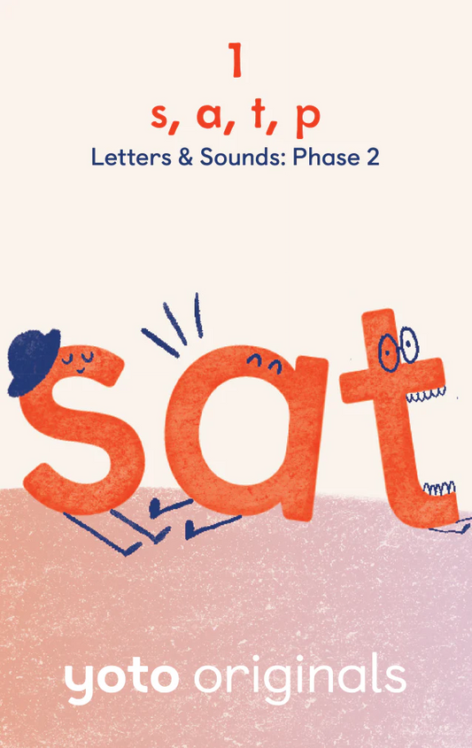 Phonics: Letters and Sounds Phase 2- Yoto Cards
