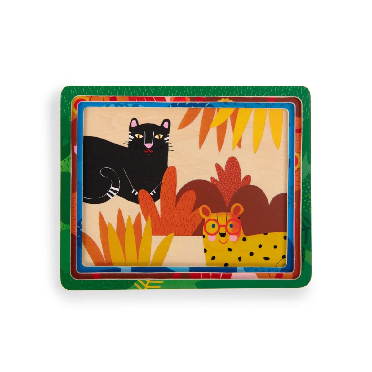 Les Toupitis Layered Wood Puzzle