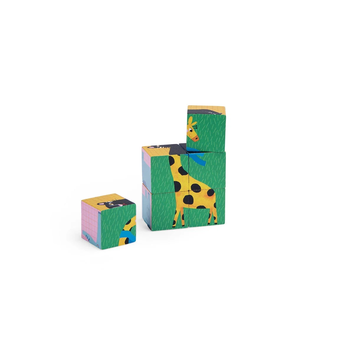 Les Toupitis Wood Cube Puzzle