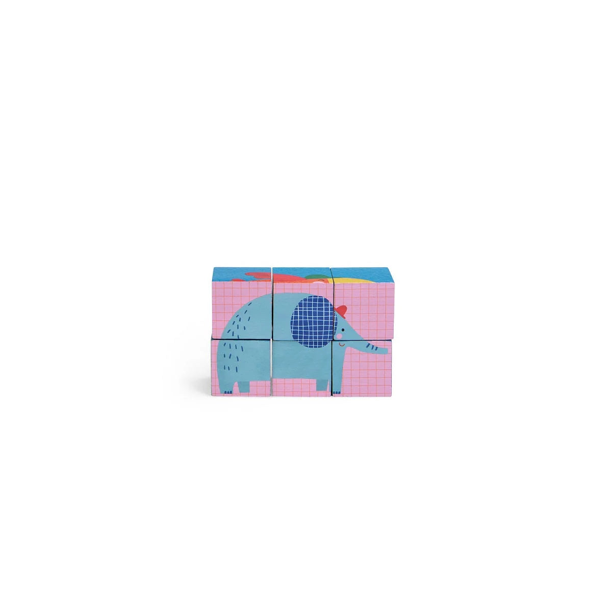Les Toupitis Wood Cube Puzzle