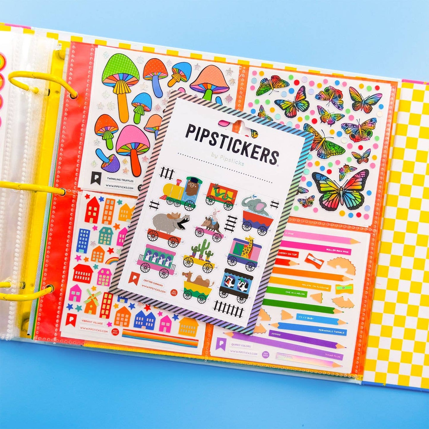 Critter Caravan Stickers