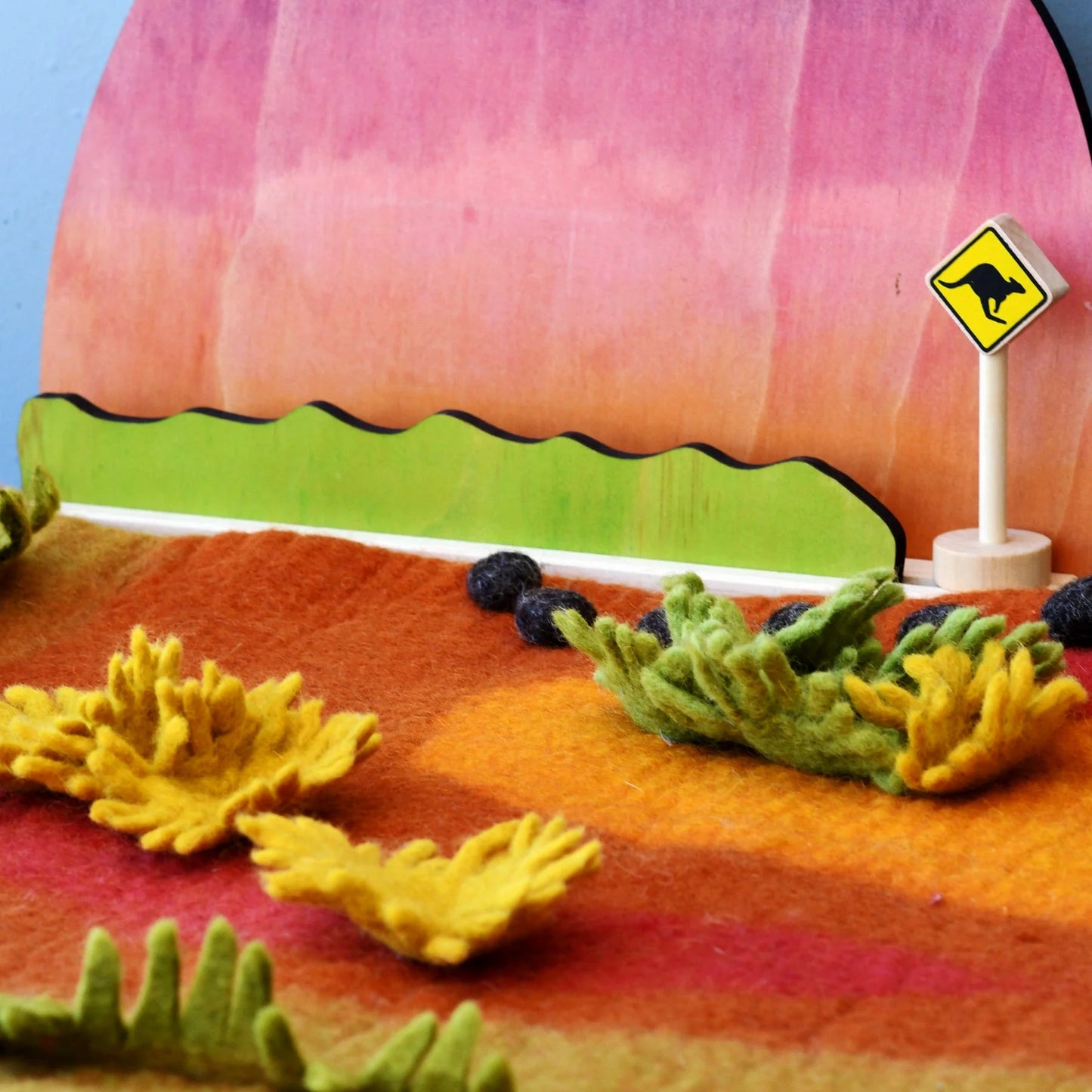 Felt Play Mat Playscape- Australian Outback Desert