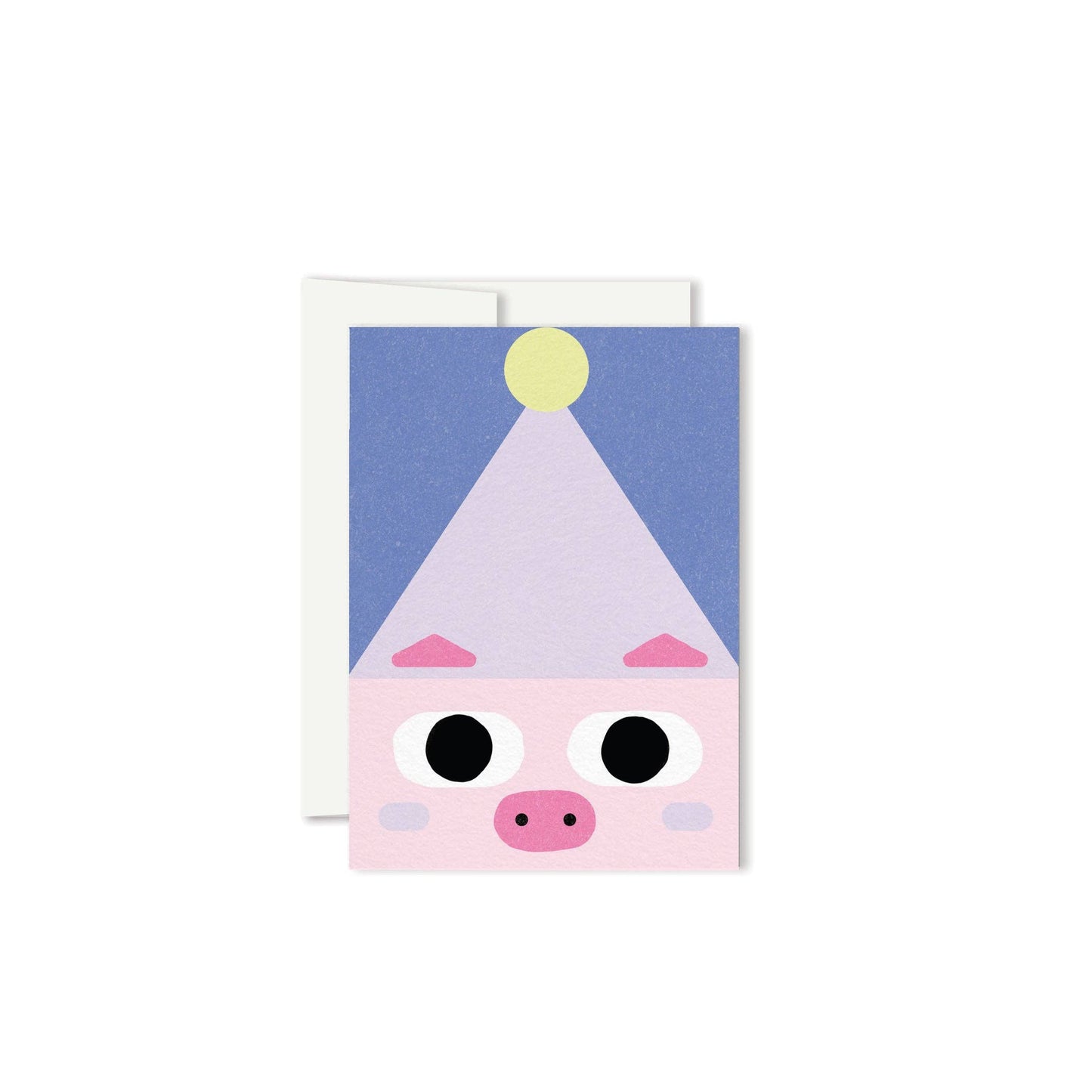Piggy Miniature Greeting Card