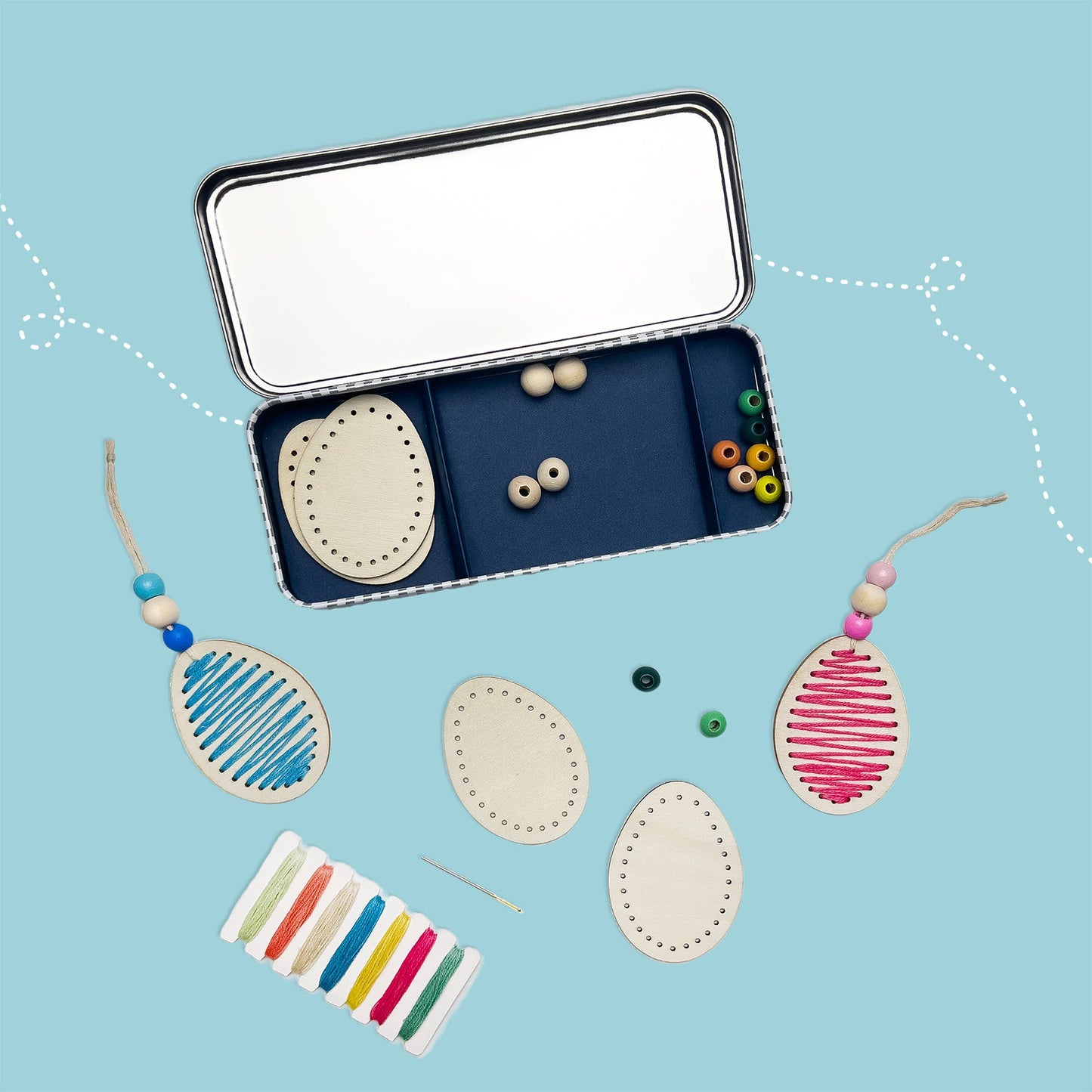 Springtime Stitches Egg Decoration Kit