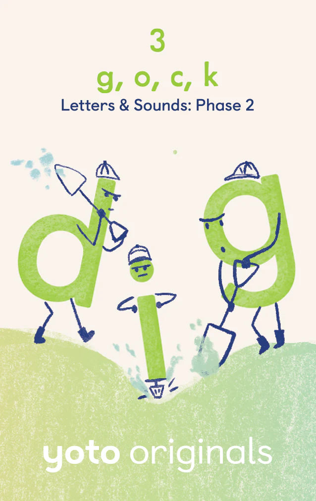 Phonics: Letters and Sounds Phase 2- Yoto Cards