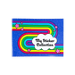 Retro Rainbow Sticker Collector Book