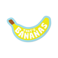 Bananas Vinyl Sticker