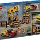 City: Pizza Delivery Experience with Vehicles Building Set