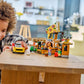 City: Pizza Delivery Experience with Vehicles Building Set