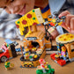 City: Pizza Delivery Experience with Vehicles Building Set