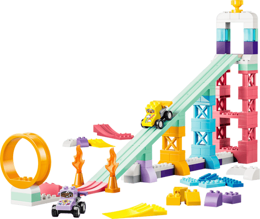Duplo: 3-in-1 Creative Ramps with Vehicles Building Set