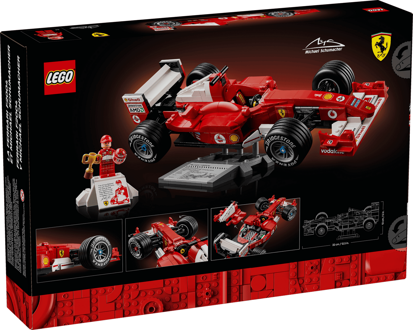 Icons: Ferrari F2004 & Michael Schumacher Building Kit