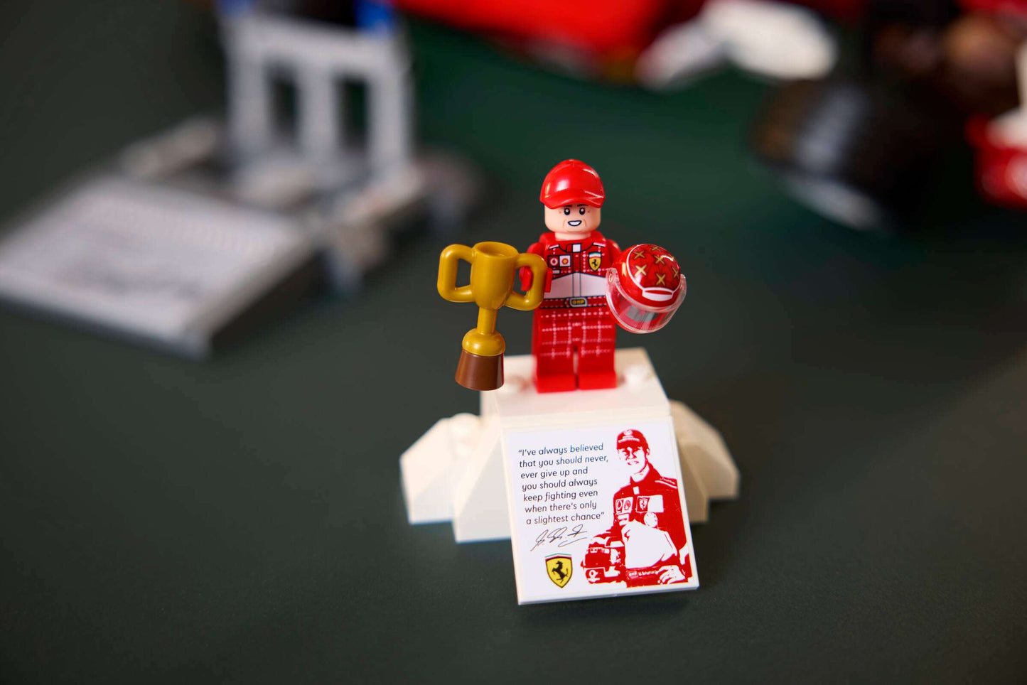 Icons: Ferrari F2004 & Michael Schumacher Building Kit