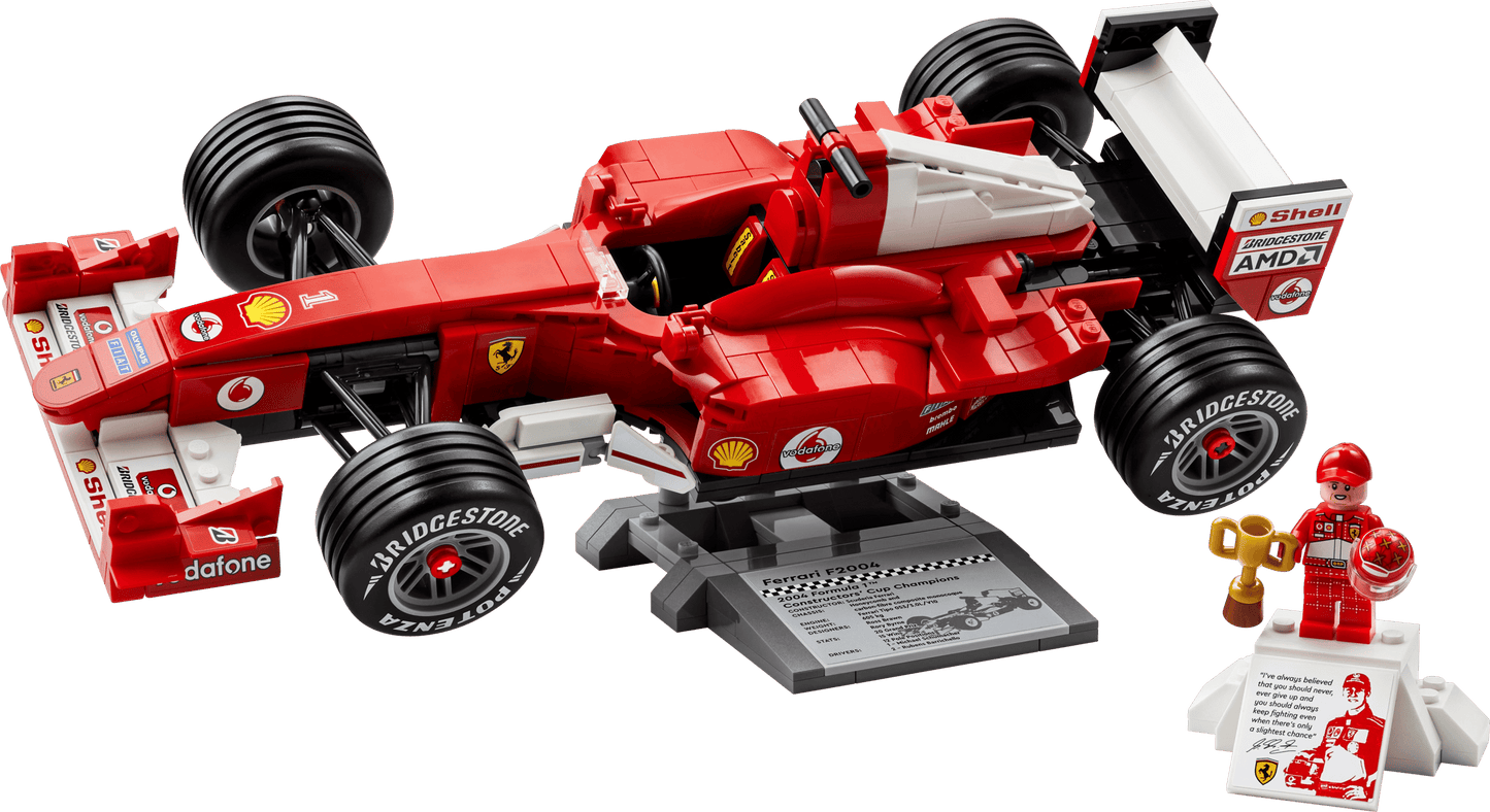 Icons: Ferrari F2004 & Michael Schumacher Building Kit