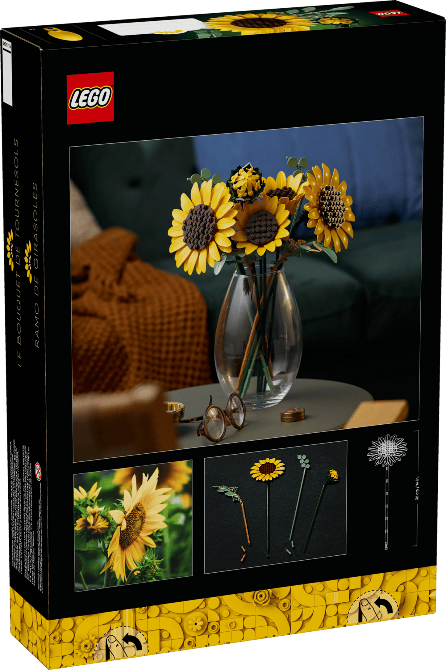Botanical Collection: Sunflowers Bouquet Building Kit
