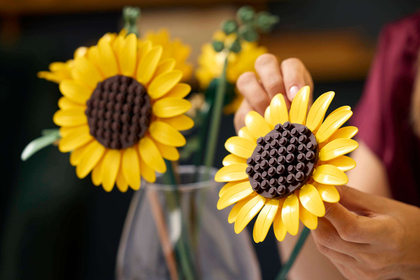 Botanical Collection: Sunflowers Bouquet Building Kit