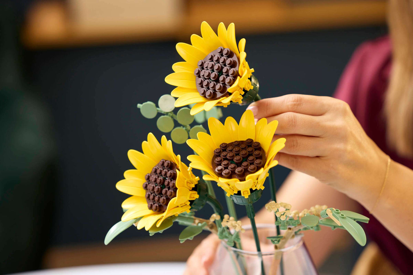 Botanical Collection: Sunflowers Bouquet Building Kit