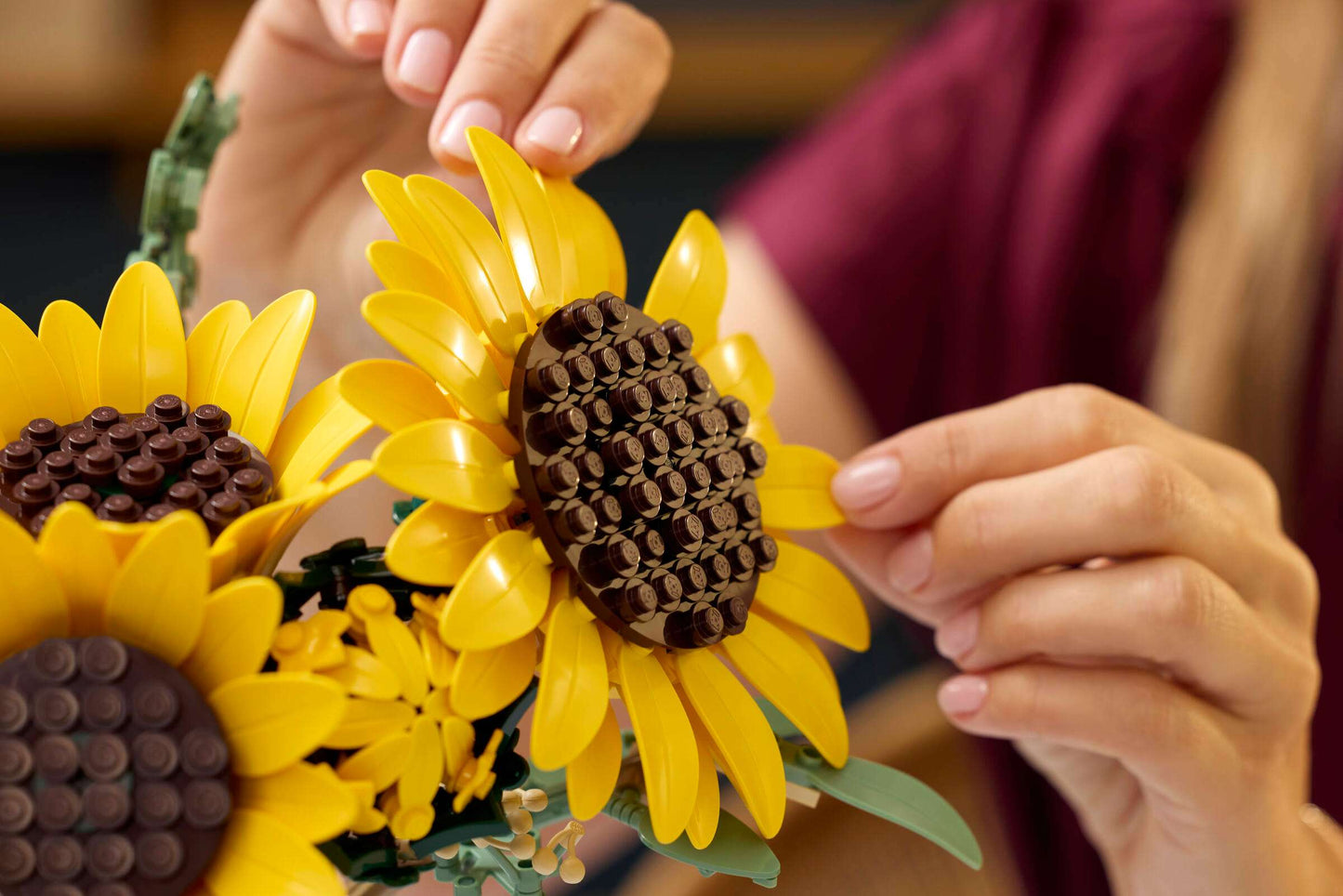 Botanical Collection: Sunflowers Bouquet Building Kit