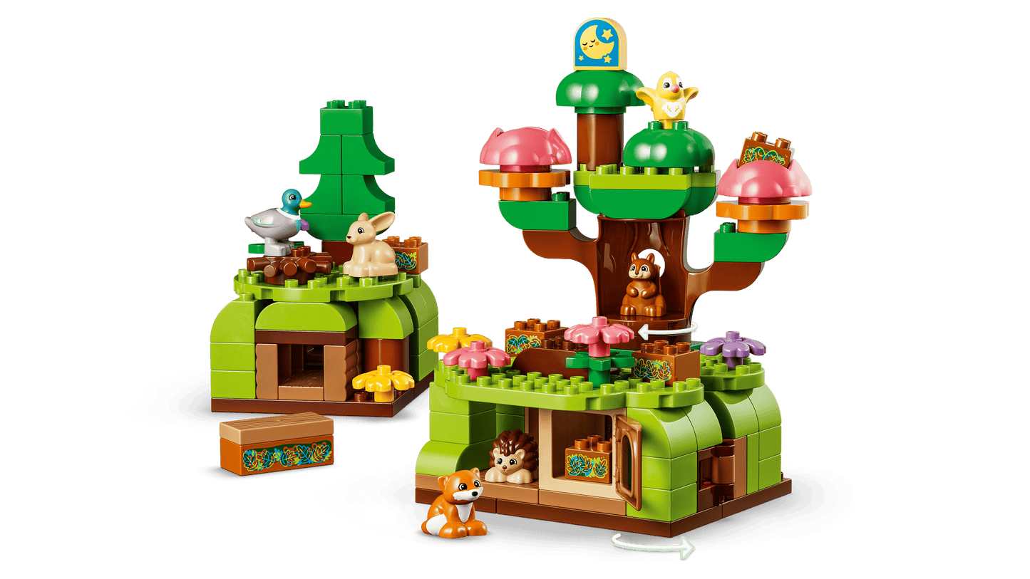 Duplo: Discovery Forest with Wild Animals Building Set