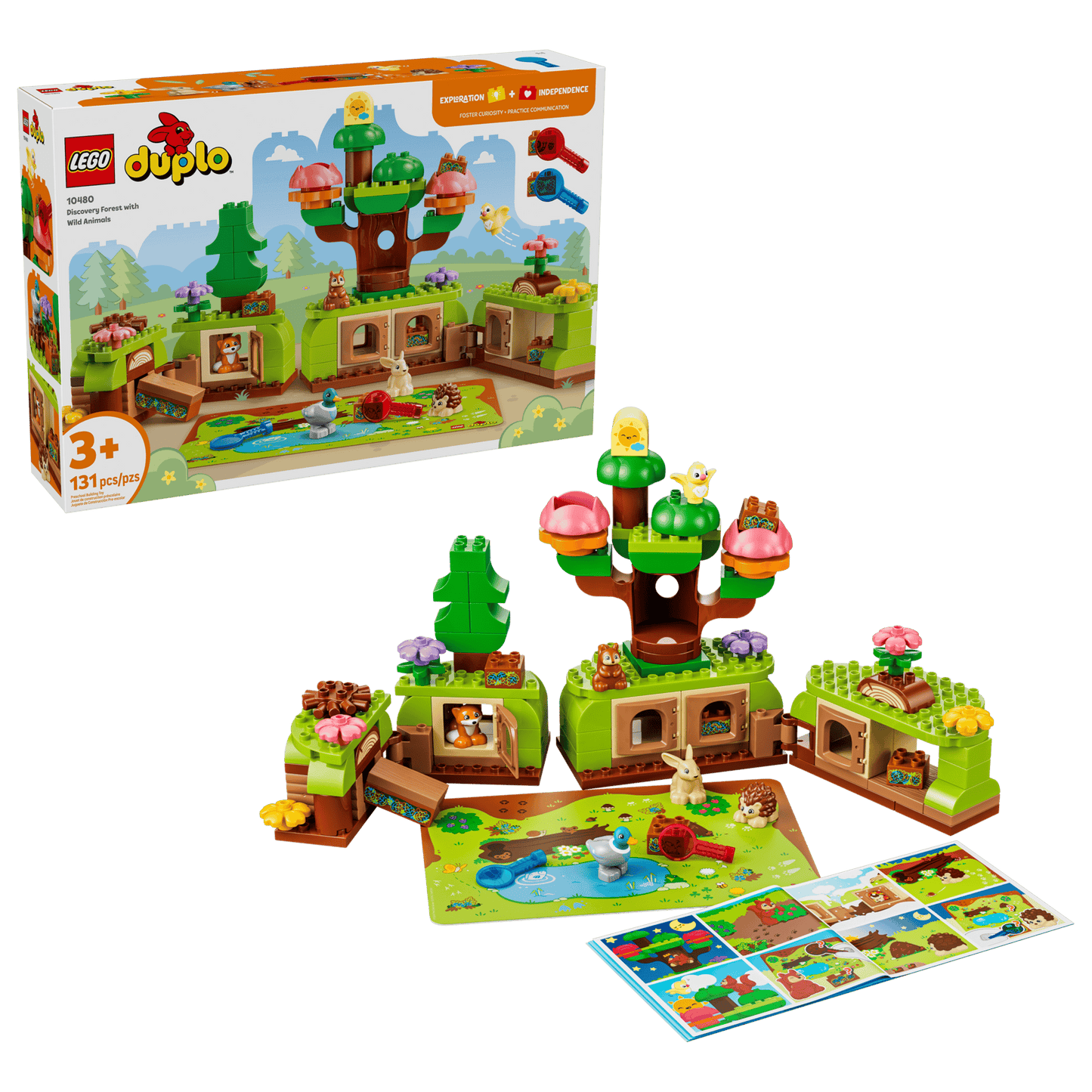 Duplo: Discovery Forest with Wild Animals Building Set