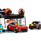 City: Drive-Through Car Wash Building Set